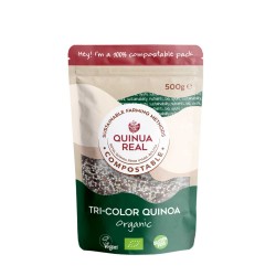 Grano tricolor de quinoa...