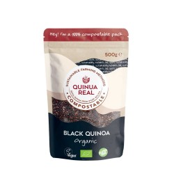 Grano negro de quinoa real...